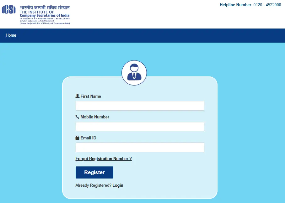 ICSI Executive Assistant Recruitment 2026
