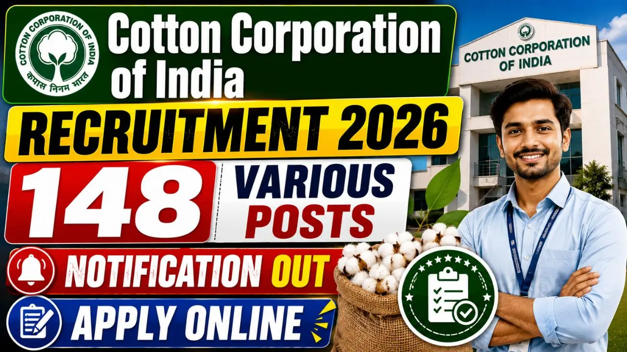 CCI Various Post Recruitment 2026