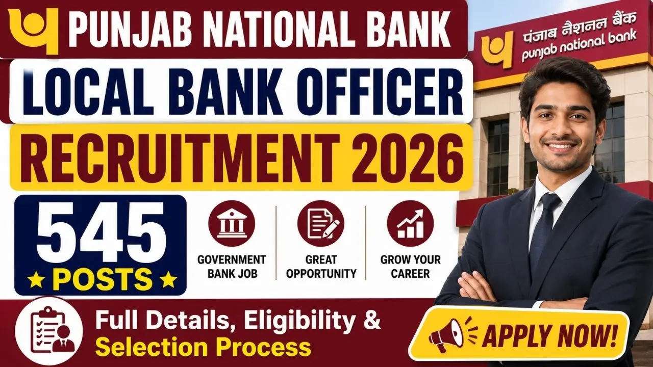 PNB Bank LBO Recruitment 2026