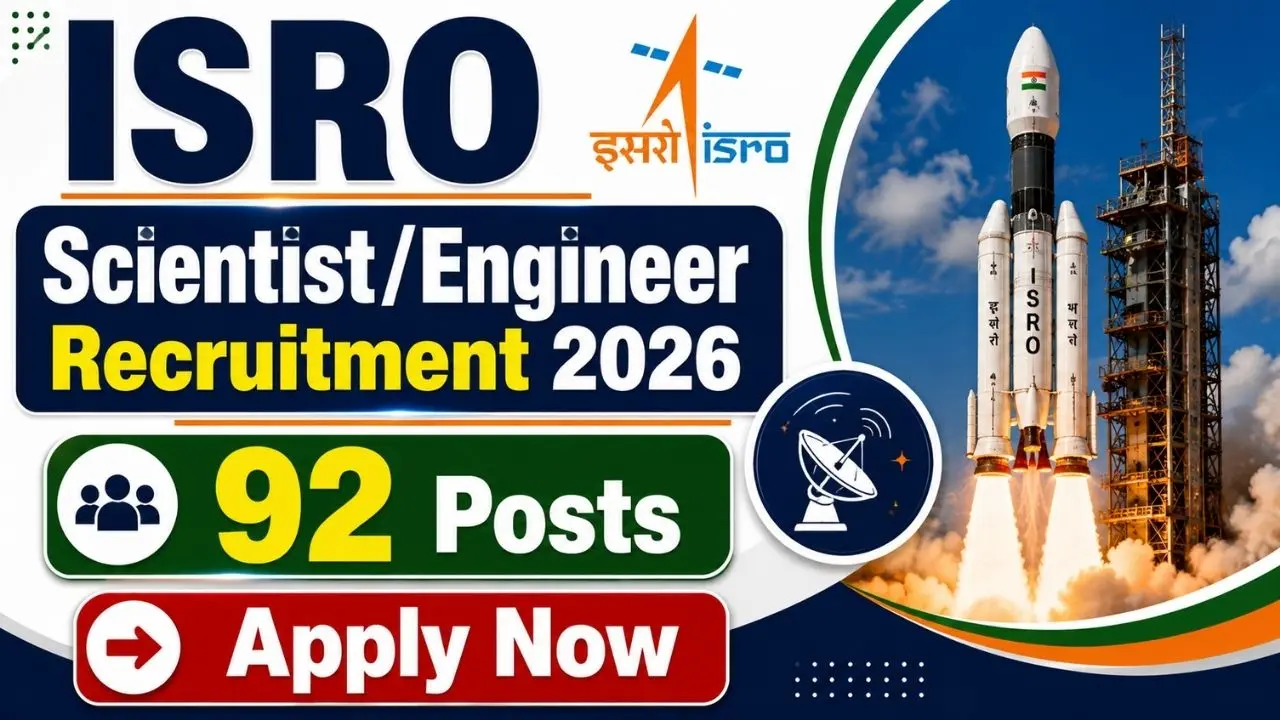 ISRO Scientist/Engineer Recruitment 2026