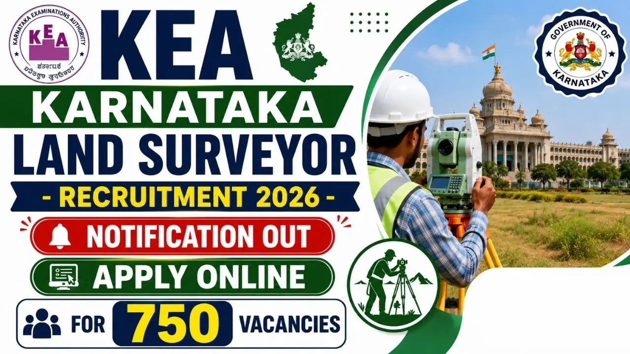 Karnataka KEA Land Surveyor Recruitment 2026