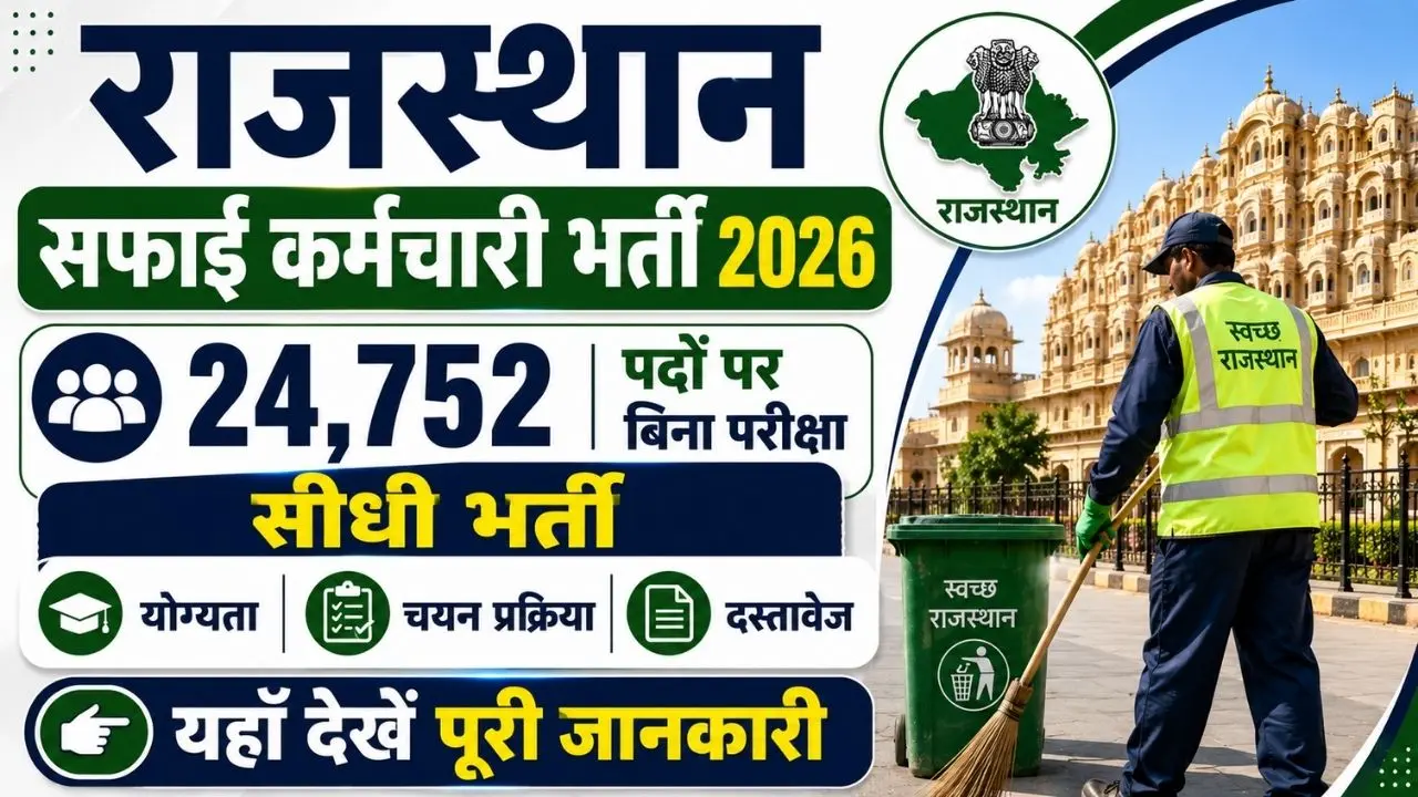 Rajasthan Safai Karmchari Recruitment 2026