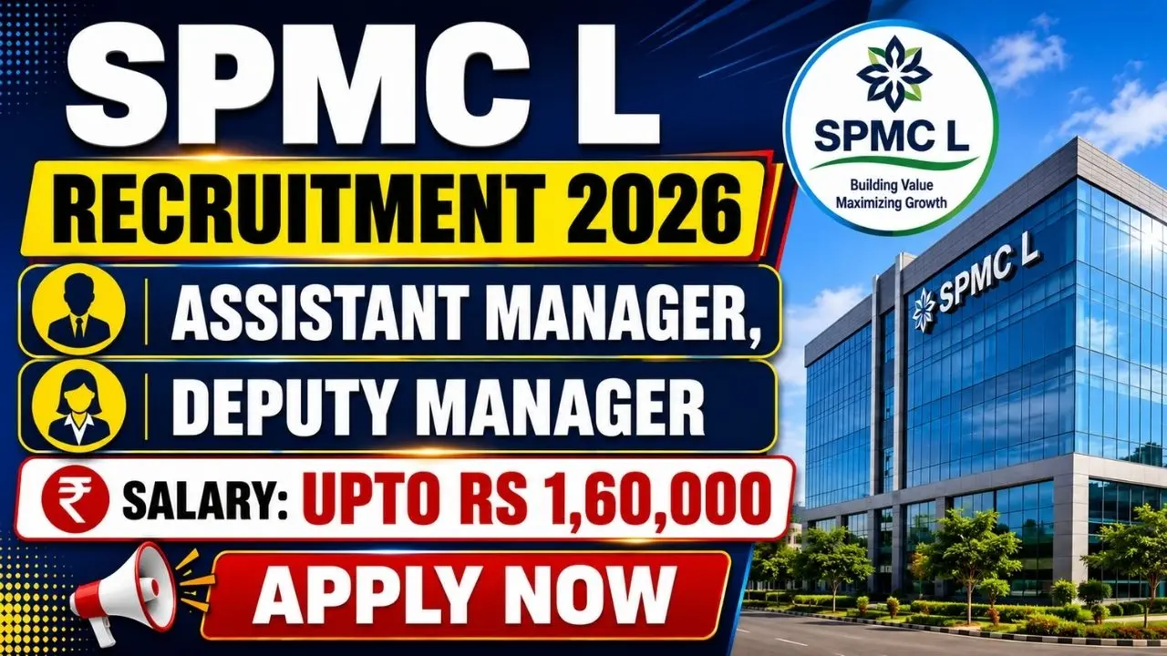 SPMCIL Assistant Manager Recruitment 2026