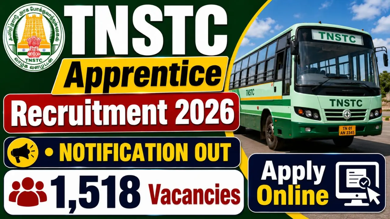 TNSTC Apprentice Recruitment 2026