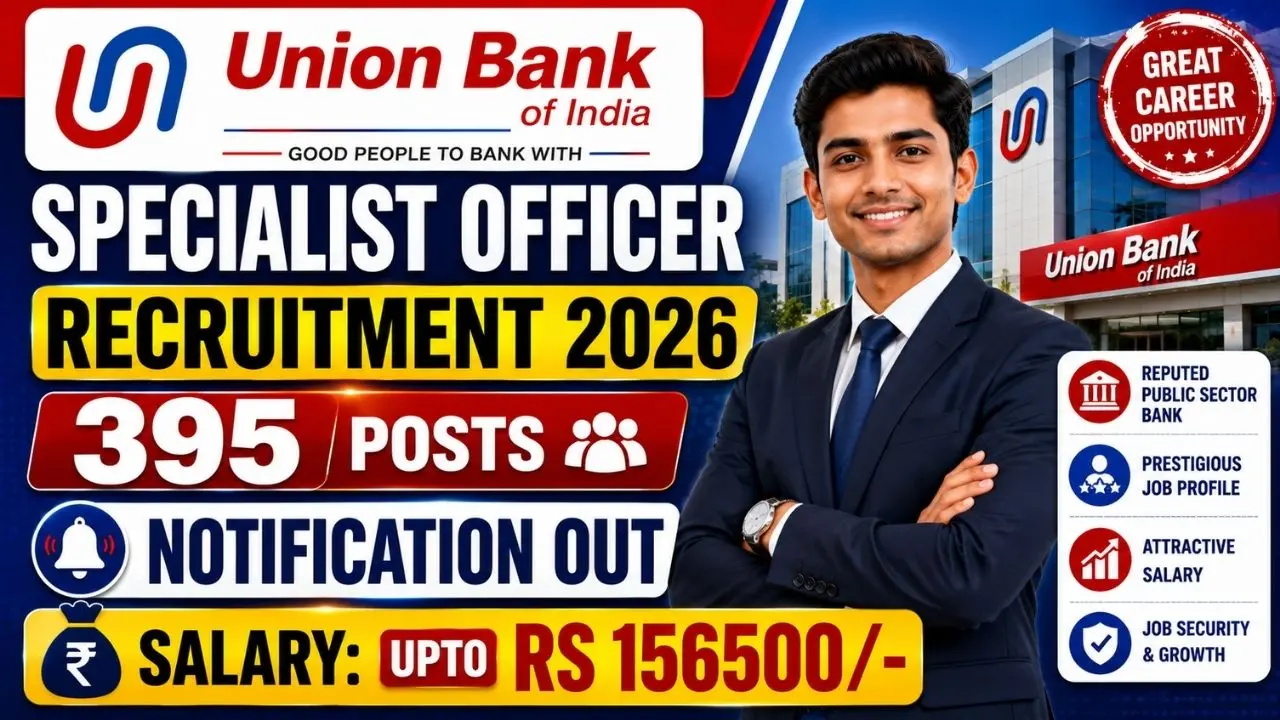 Union Bank SO Recruitment 2026