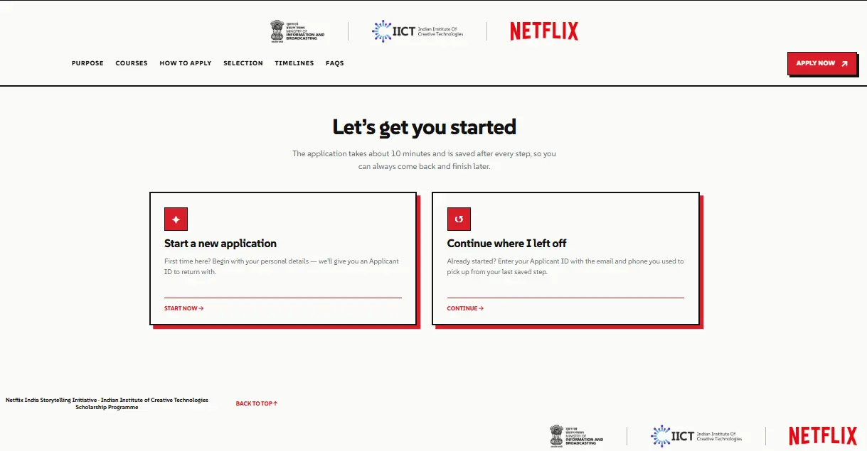IICT Netflix Scholarship 2026