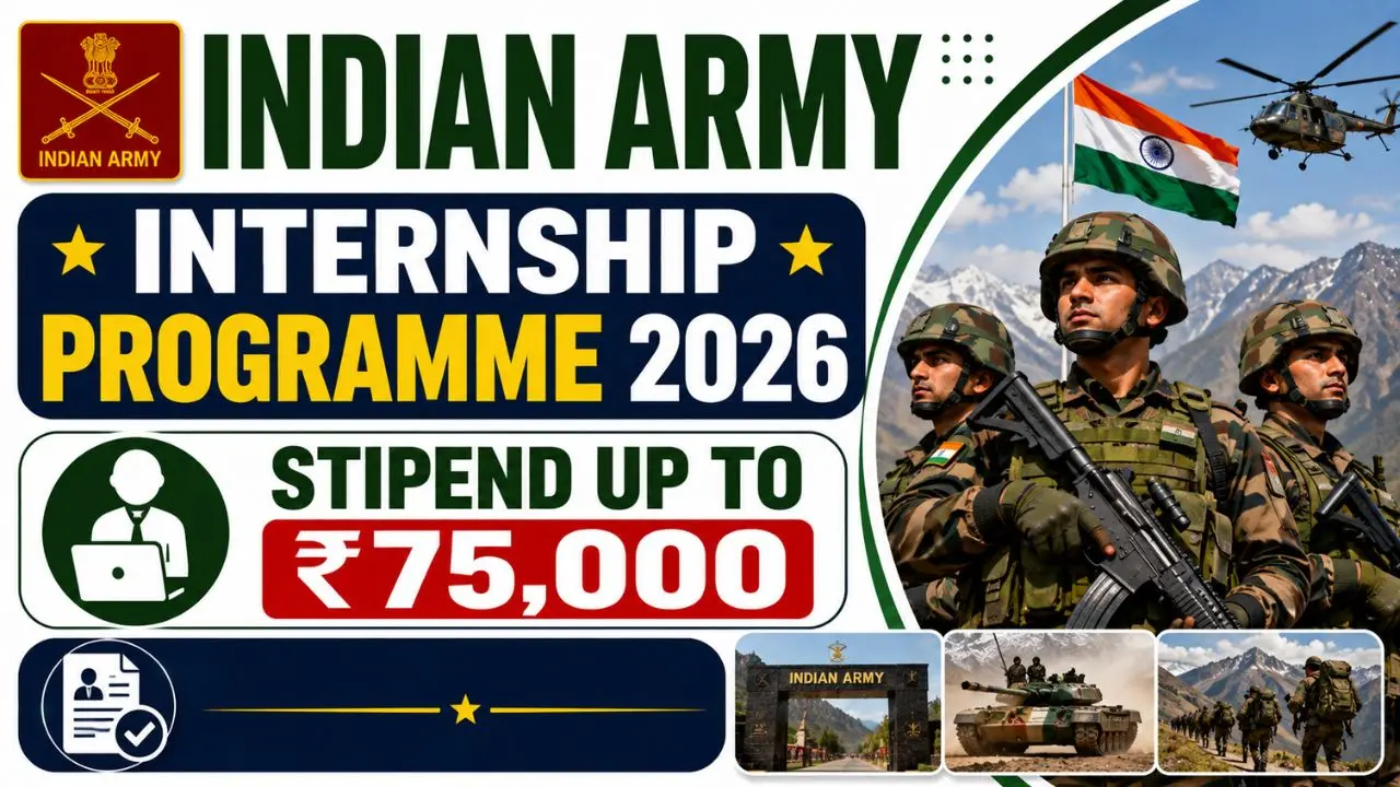 Indian Army Internship Programme (IAIP) 2026