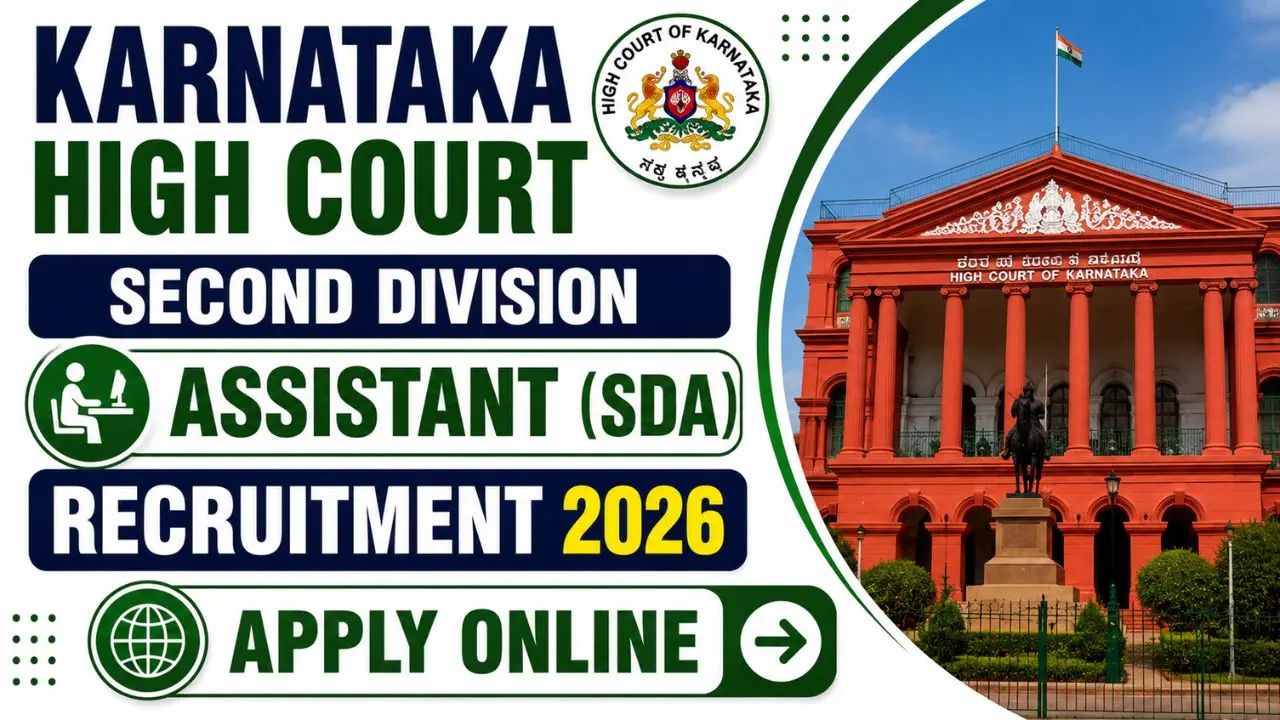 Karnataka High Court SDA Recruitment 2026