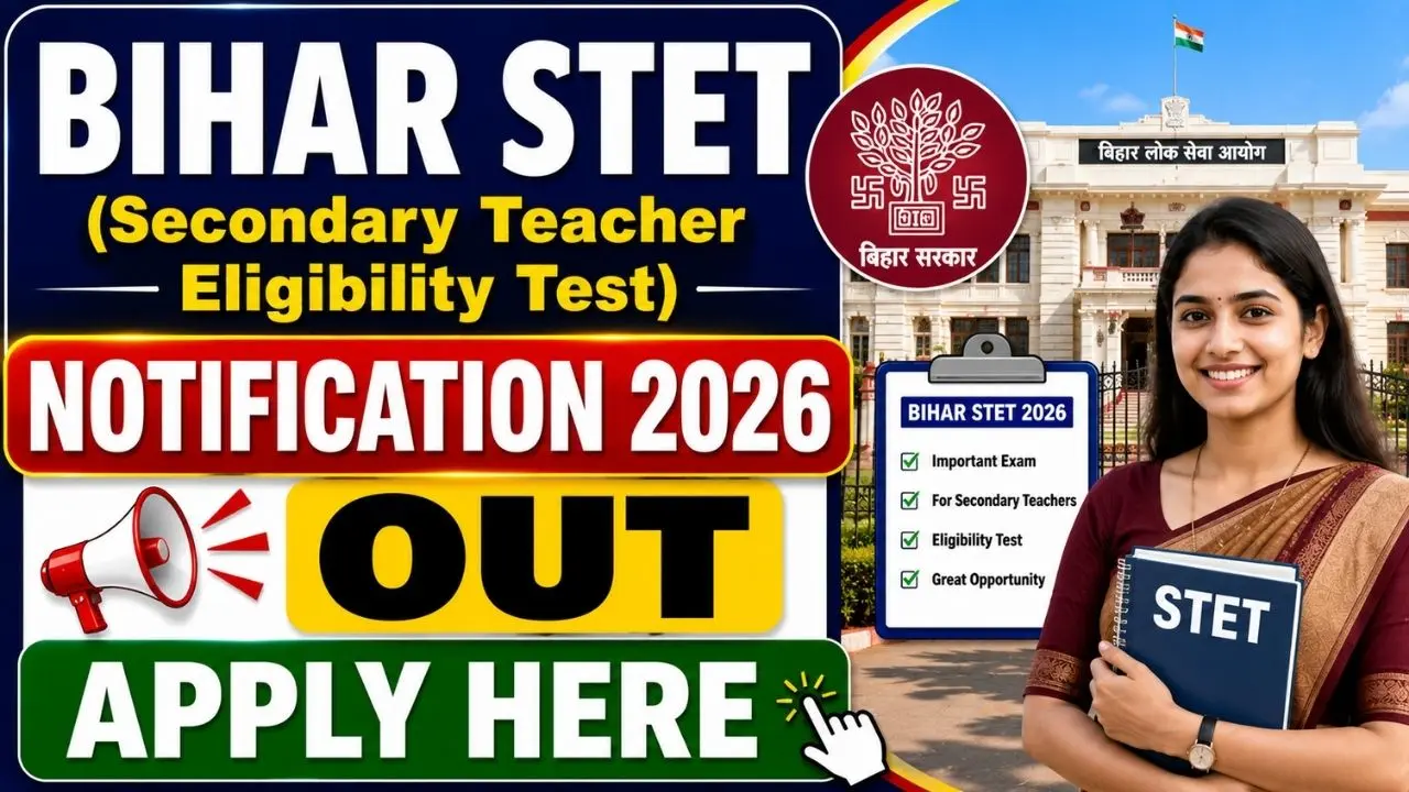 Bihar STET 2026 Online Form