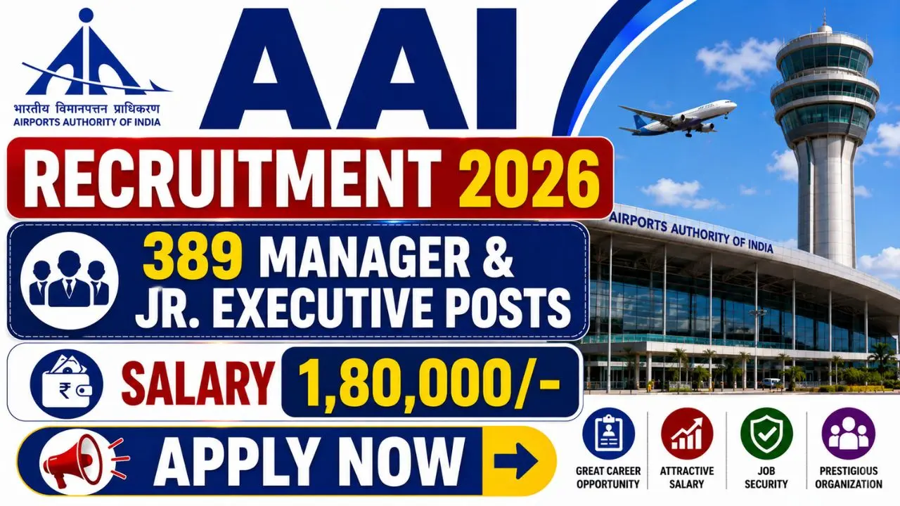 AAI Manager & Junior Executive Vacancy 2026