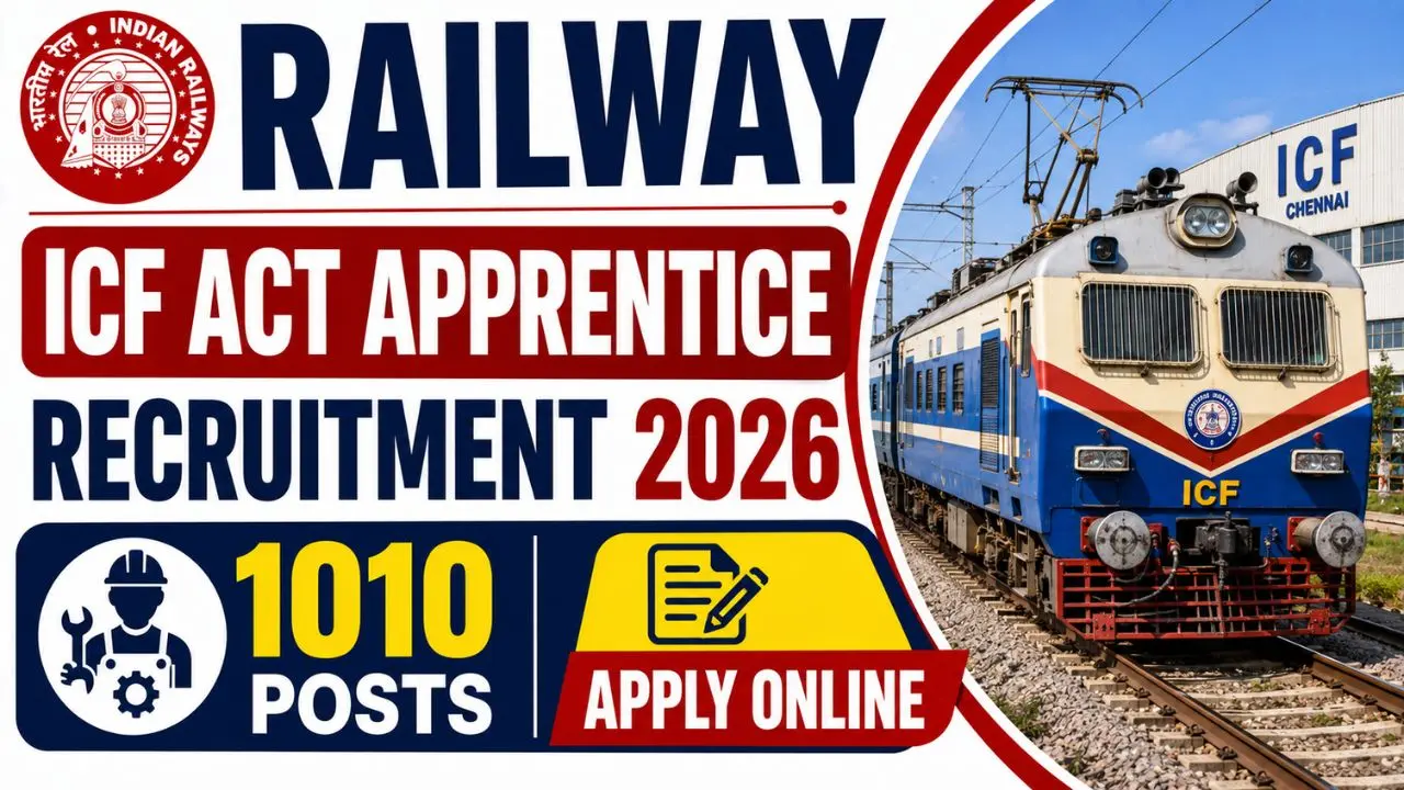 Railway ICF Act Apprentice Recruitment 2026
