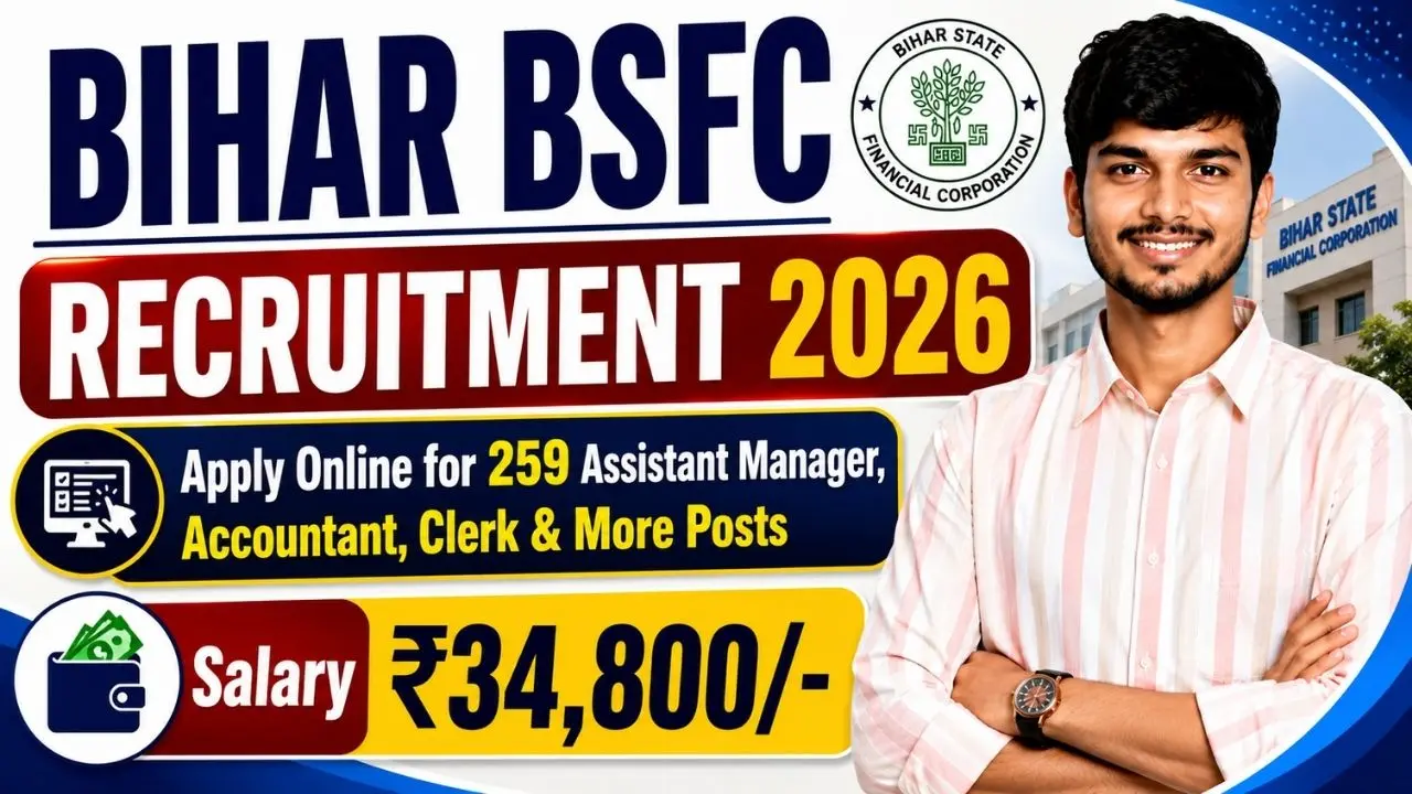 Bihar BSFC Various Post Recruitment 2026