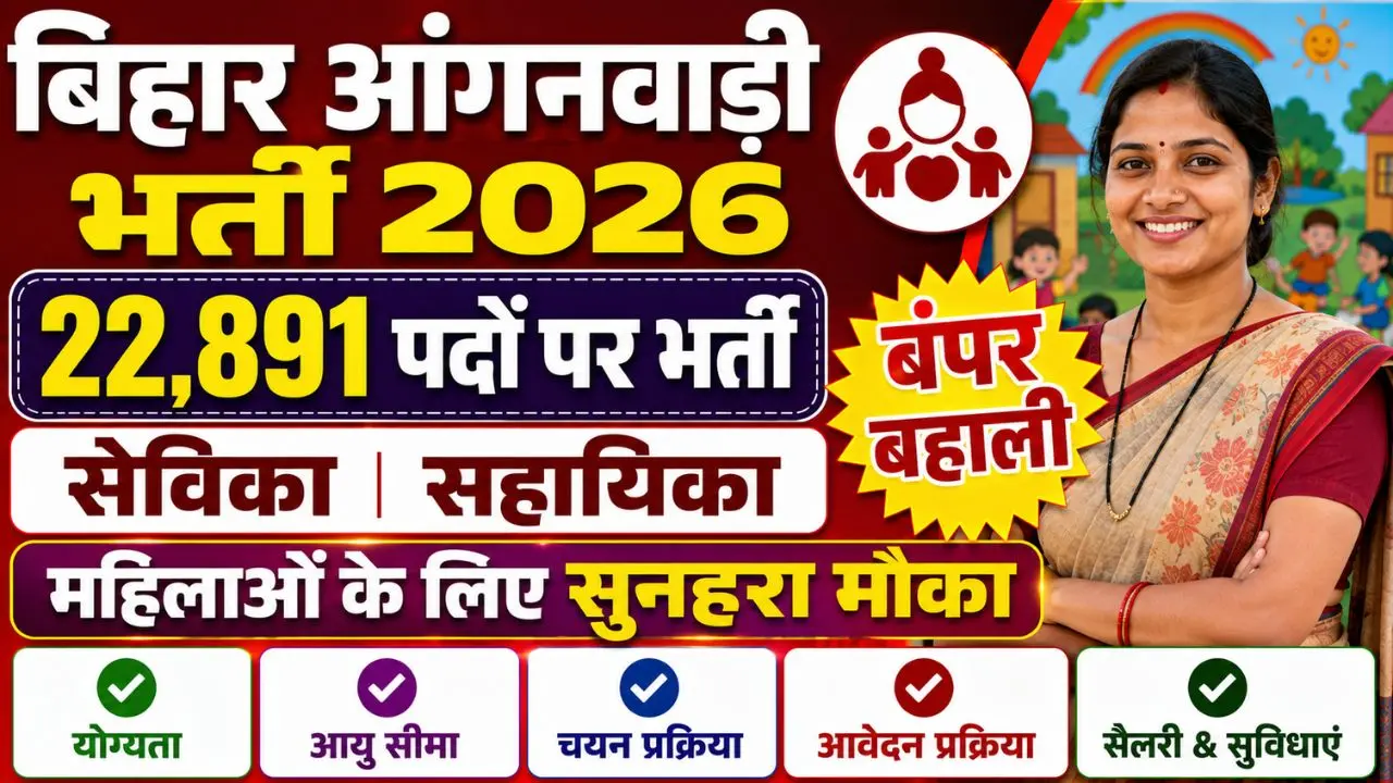 Bihar Anganwadi Vacancy 2026