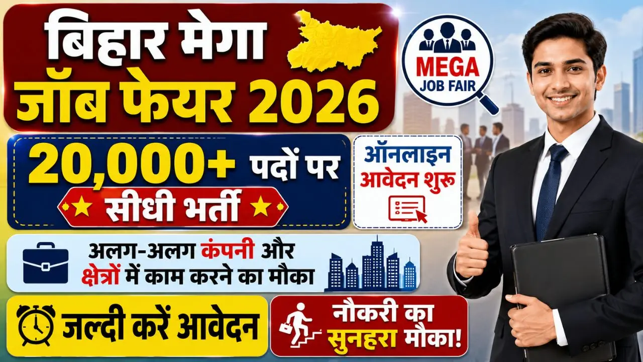 Bihar Mega Job Fair 2026