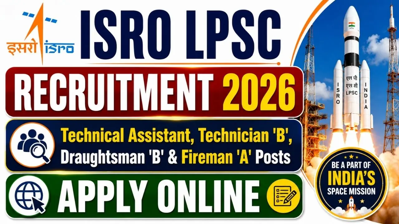 ISRO LPSC Recruitment 2026