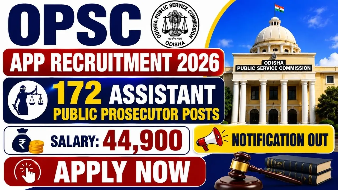 OPSC Assistant Public Prosecutor (APP) Recruitment 2026