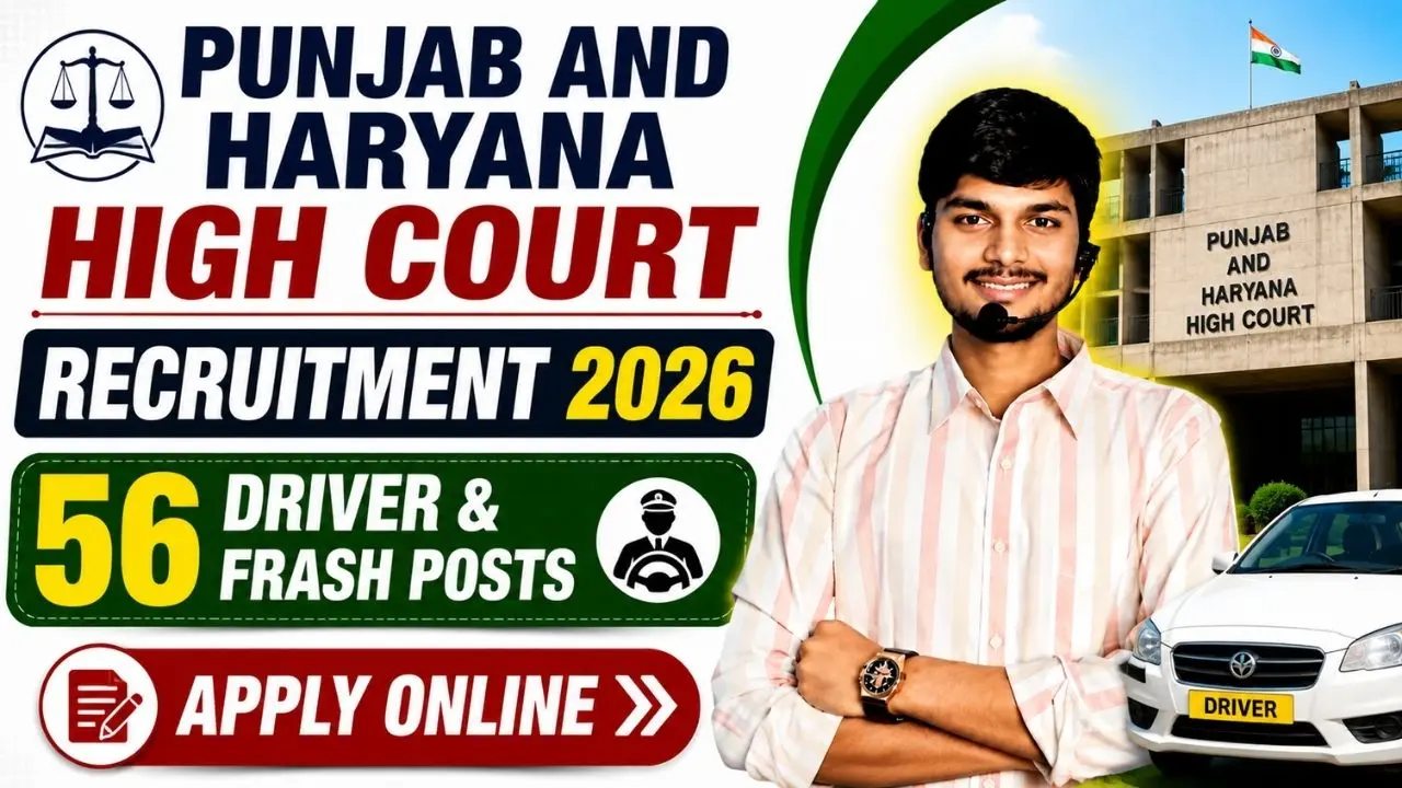 Punjab And Haryana High Court Recruitment 2026