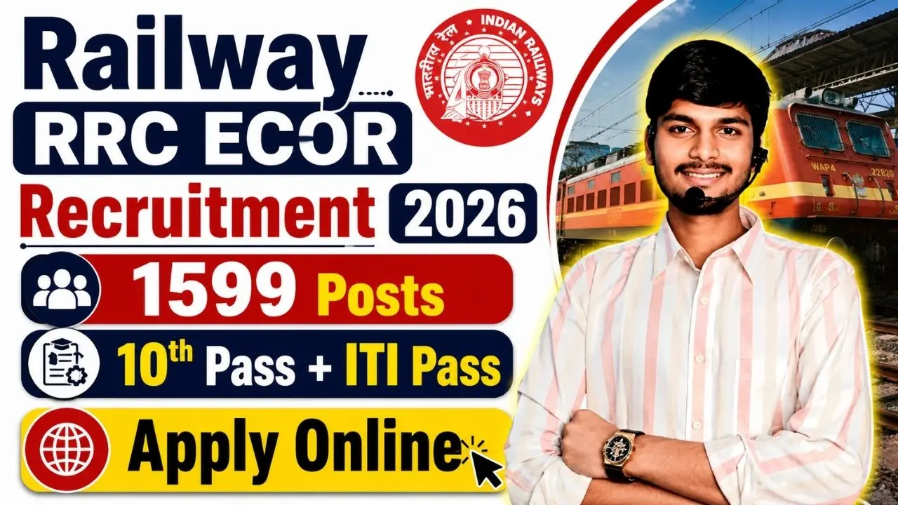 Railway RRC ECOR Apprentice Recruitment 2026