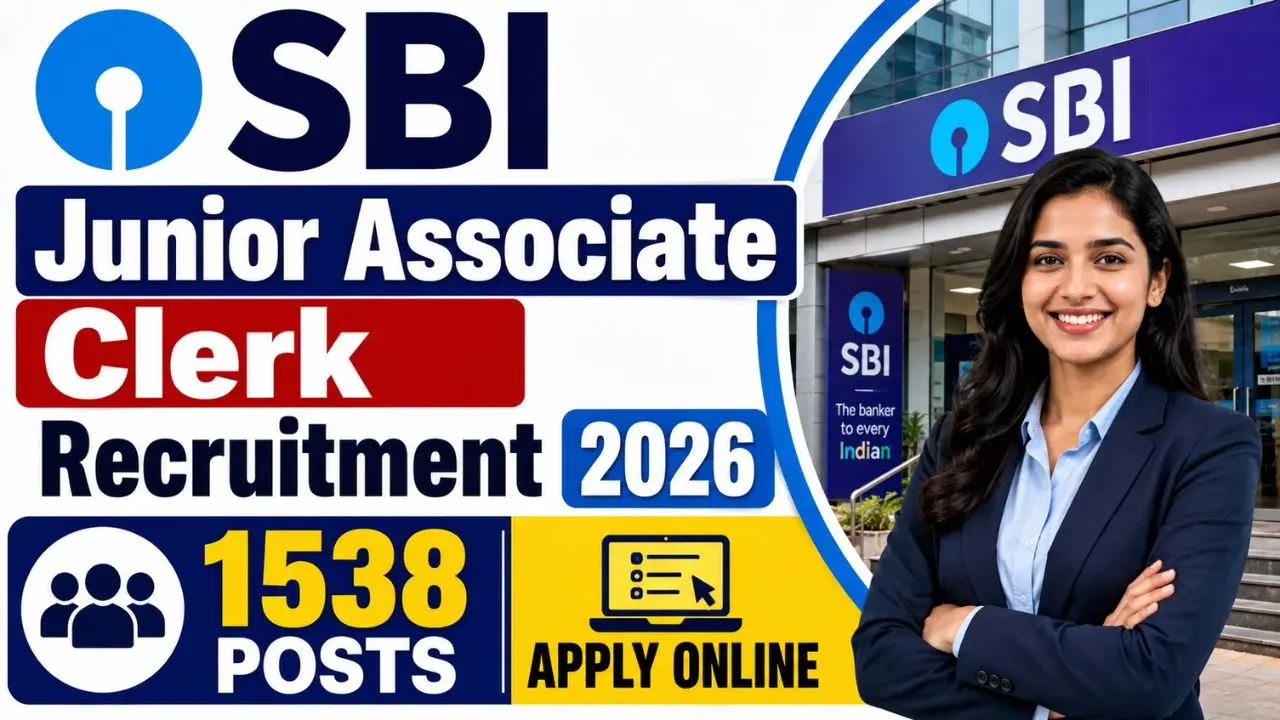 SBI Junior Associate Clerk Recruitment 2026