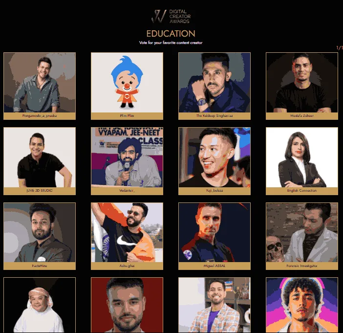 Vote For DS Helping Forever Digital Creator Awards 2026
