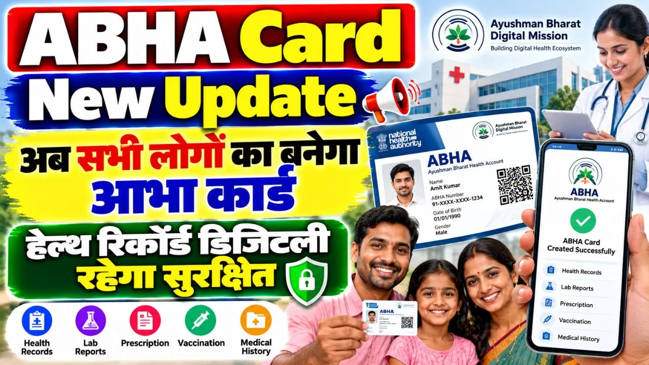ABHA Card New Update