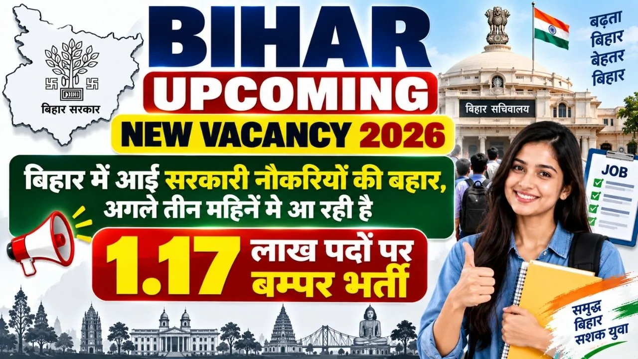 BIHAR UPCOMING NEW VACANCY 2026