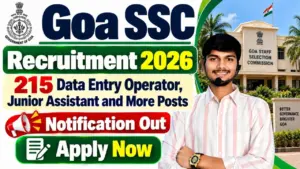 Goa SSC Group C Recruitment 2026