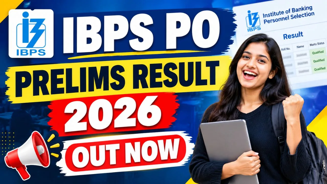 IBPS PO Prelims Score Card 2026