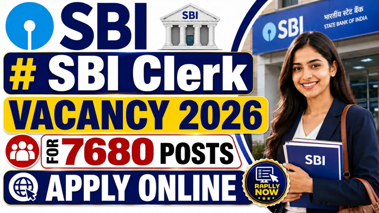 SBI Clerk Vacancy 2026