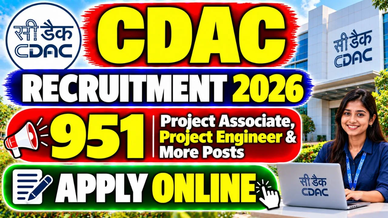 CDAC Recruitment 2026