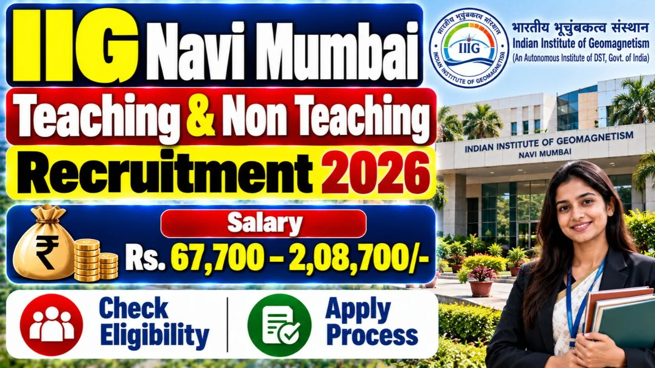 IIG Navi Mumbai Teaching & Non Teaching Recruitment 2026