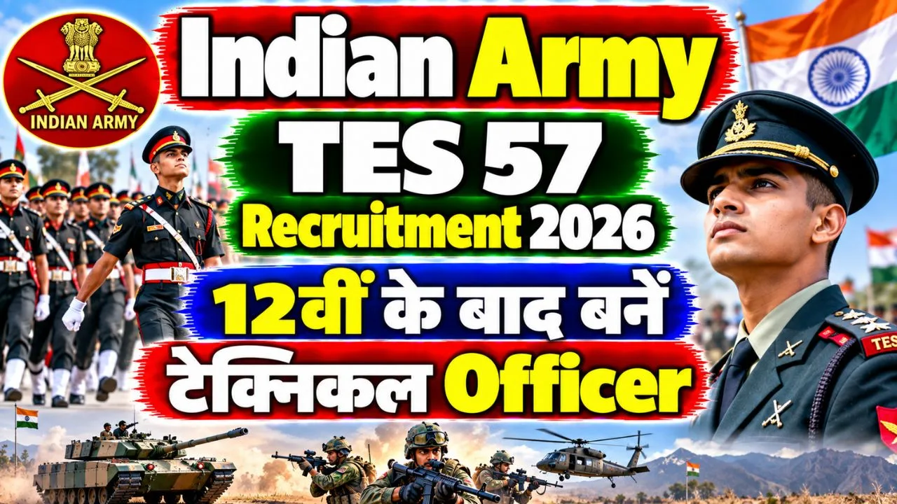 Indian Army TES 57 Recruitment 2026